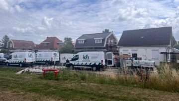 Zandstralen gevel Aalsmeer
